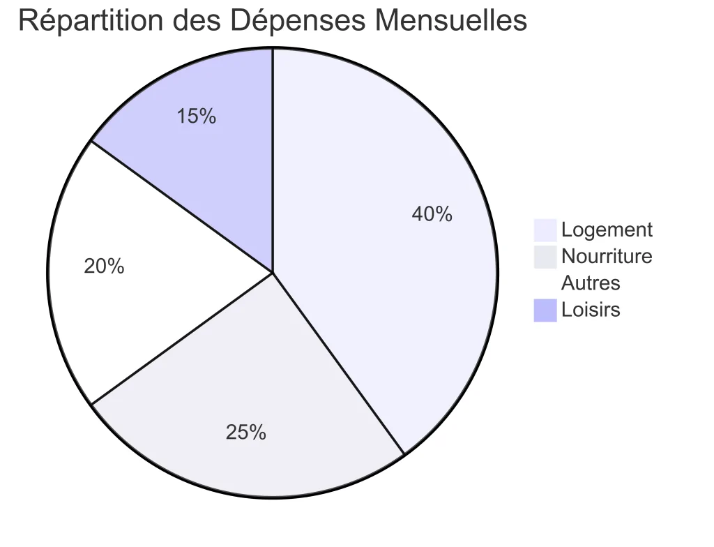 Graphique circulaire (Diagramme en camembert)