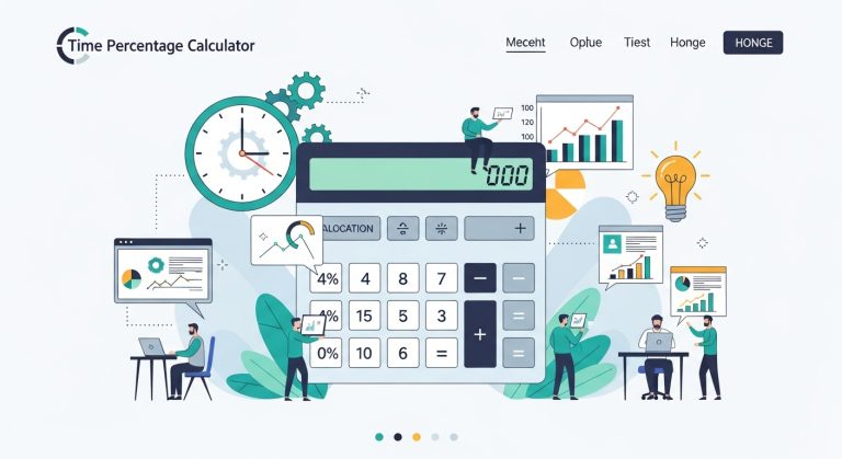 Calculateur de Pourcentage de Temps