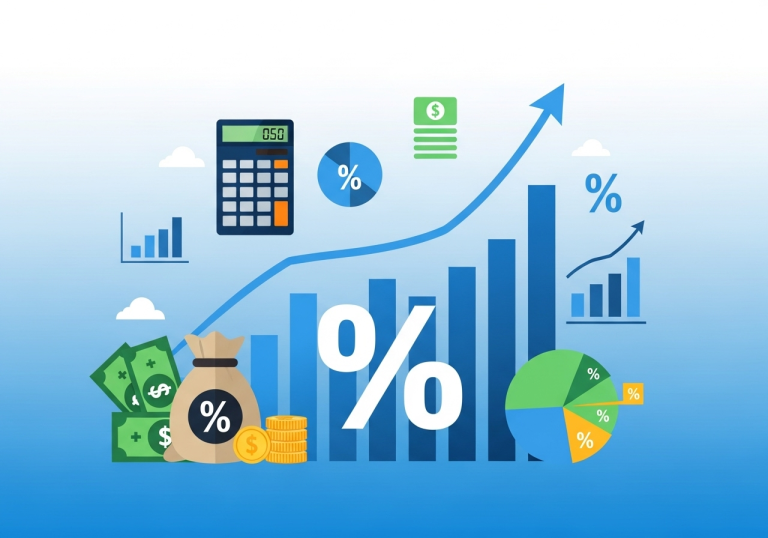 Pourcentage en Mathématiques Financières