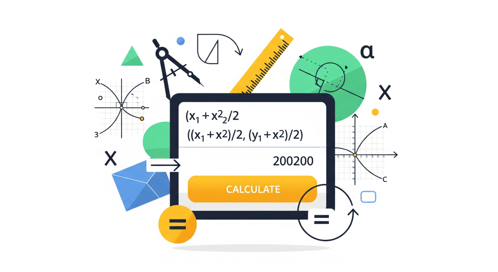 Calculateur de Point Médian : Tout Ce Que Vous Devez Savoir pour Simplifier Vos Calculs 1 Calculateur de Point Médian